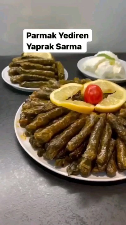 Fresh Turkish Stuffed Grape Leaves