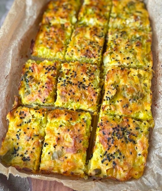 Leek Pie Without Phyllo