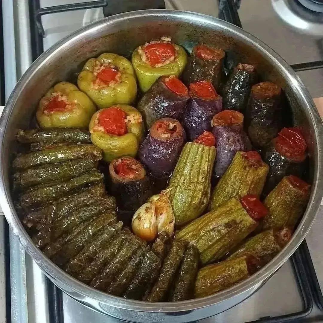Assorted Turkish Stuffed Vegetables