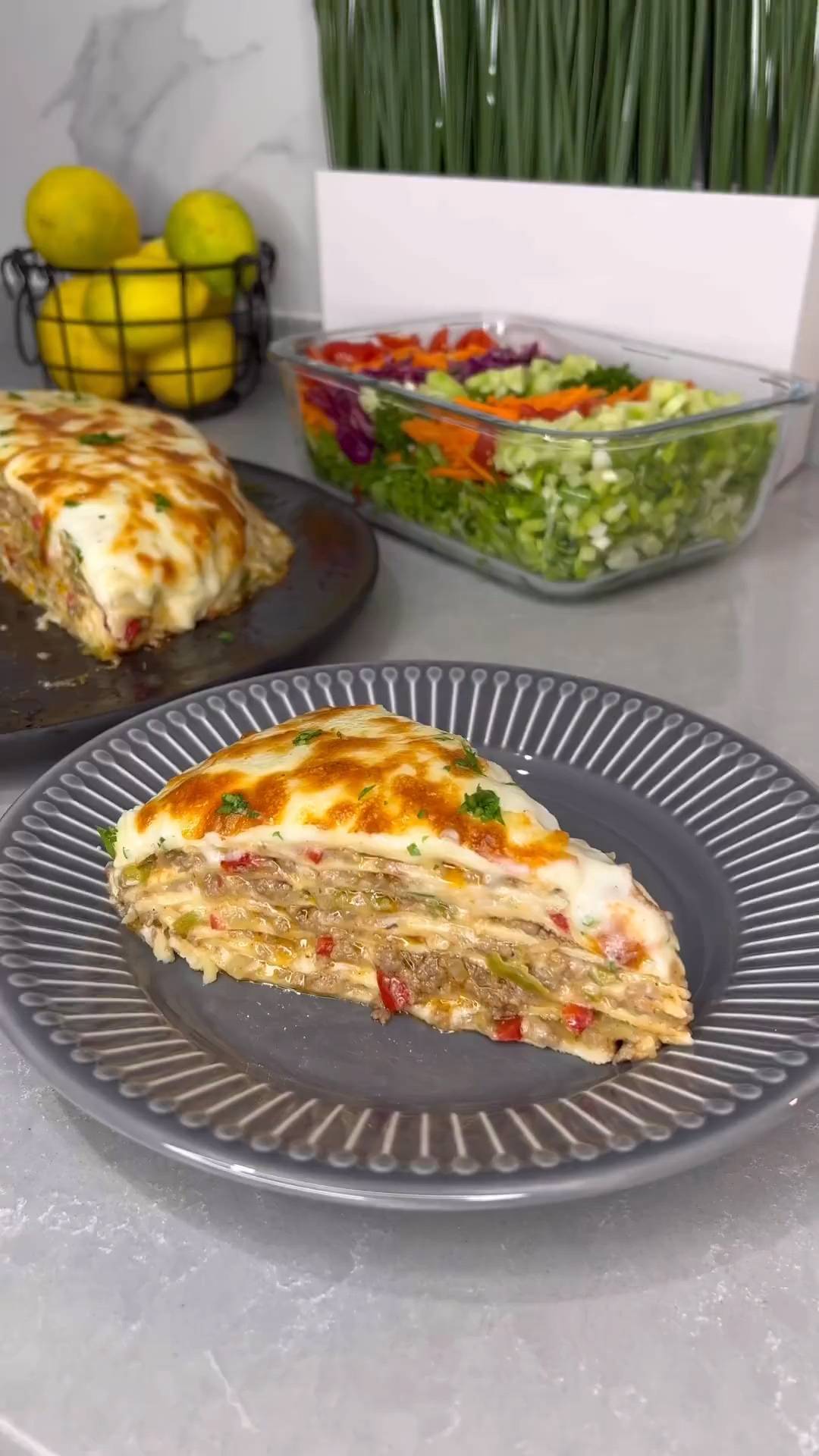 Turkish Style Crepe Lasagna