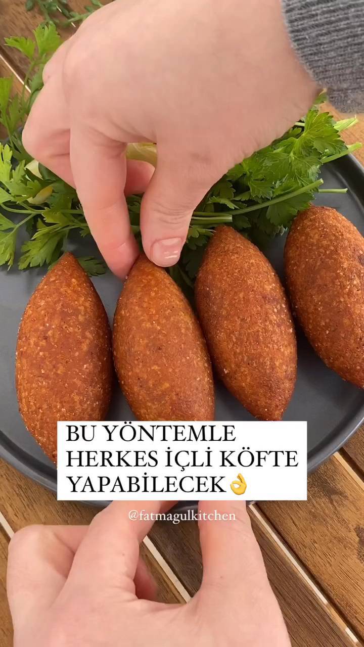 Turkish Style Stuffed Meatballs