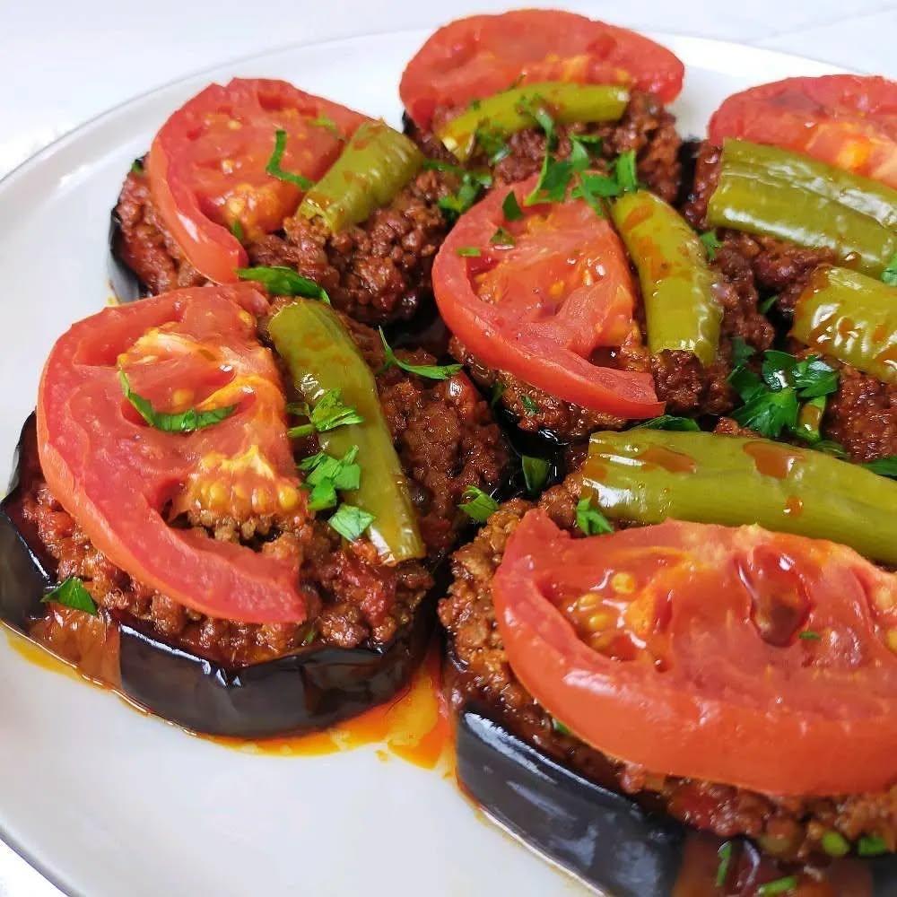Turkish Eggplant Kebab Dish