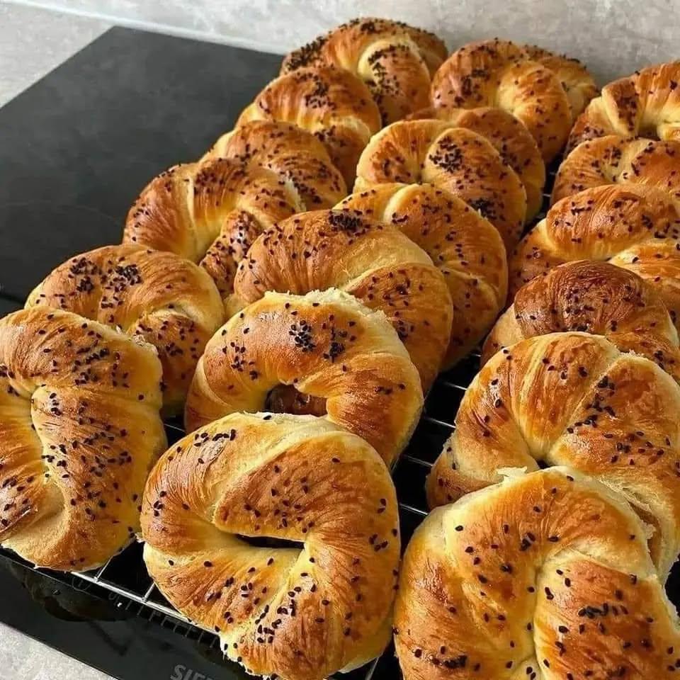 Turkish Açma Bread Rolls