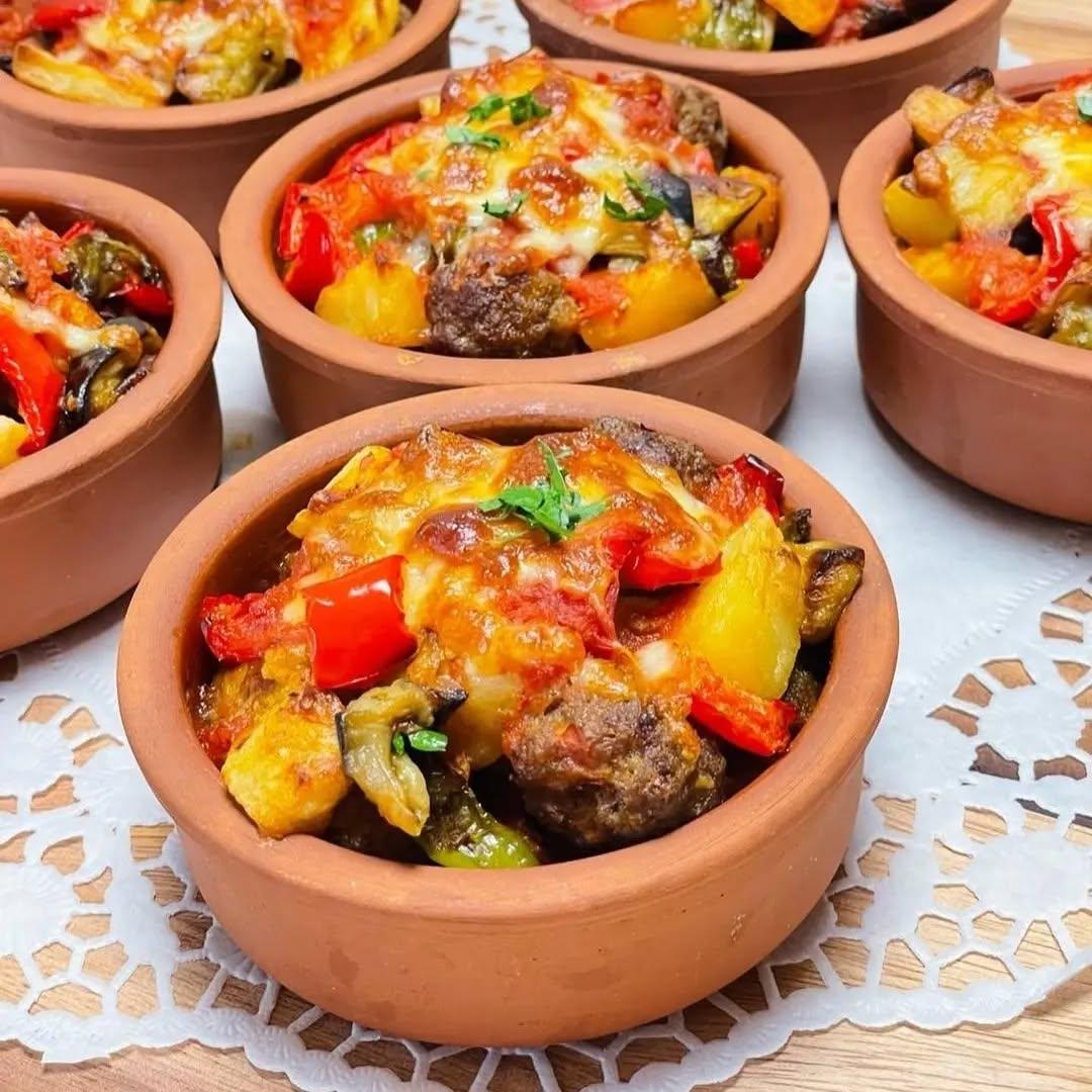 Meatball and Vegetable Casserole