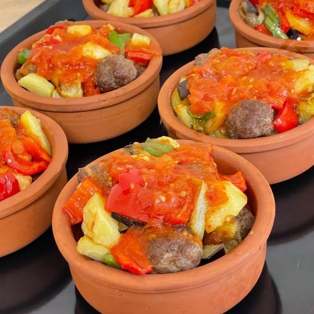 Meatball and Vegetable Casserole