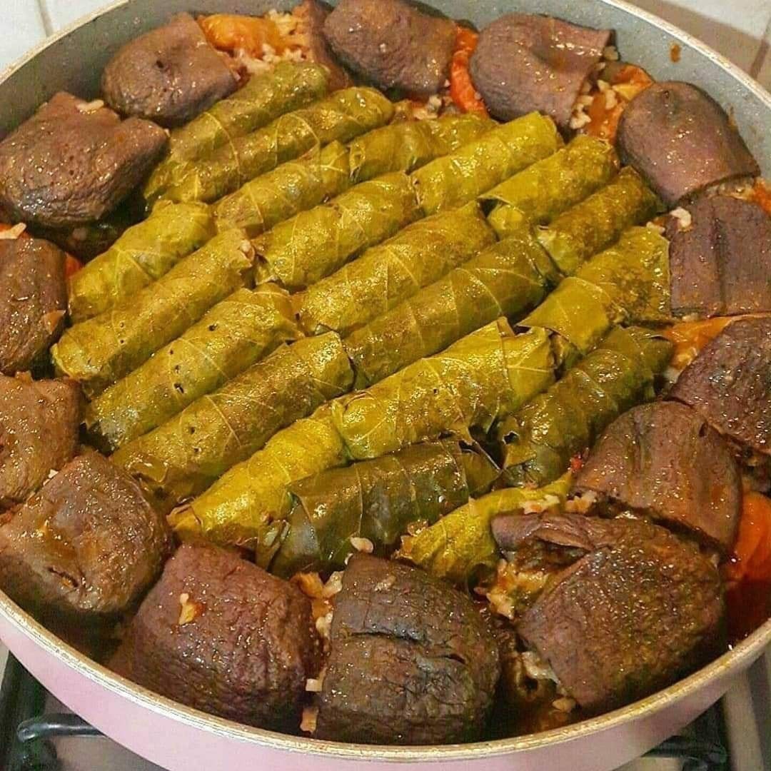 Turkish Stuffed Dried Eggplant and Peppers