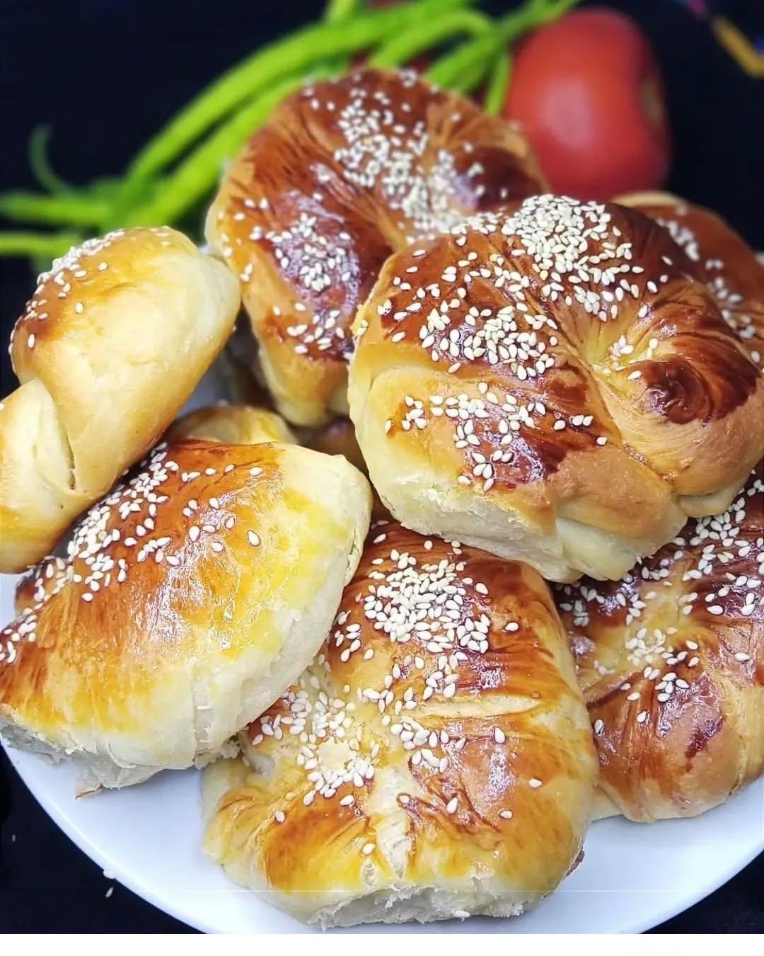 Turkish Açma Bread Rolls