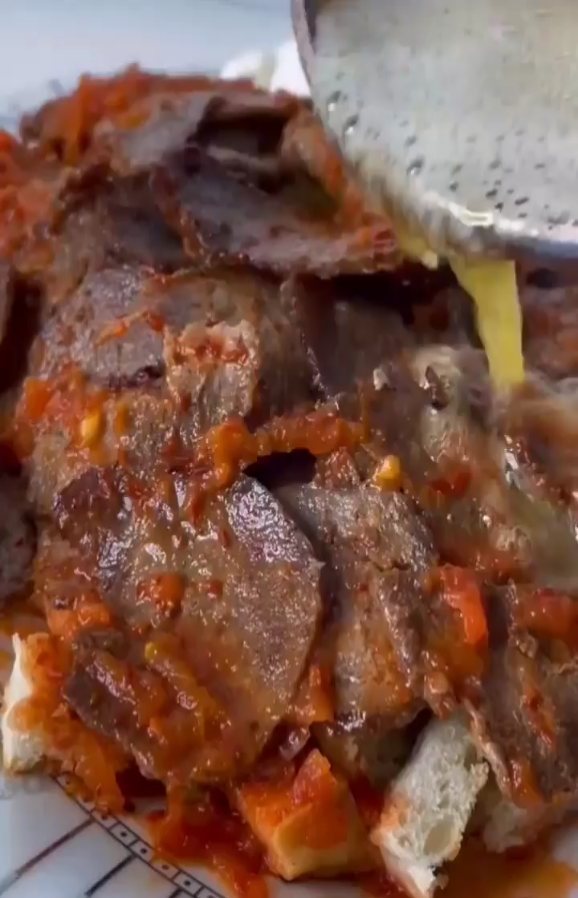 Homemade Turkish Iskender Kebab