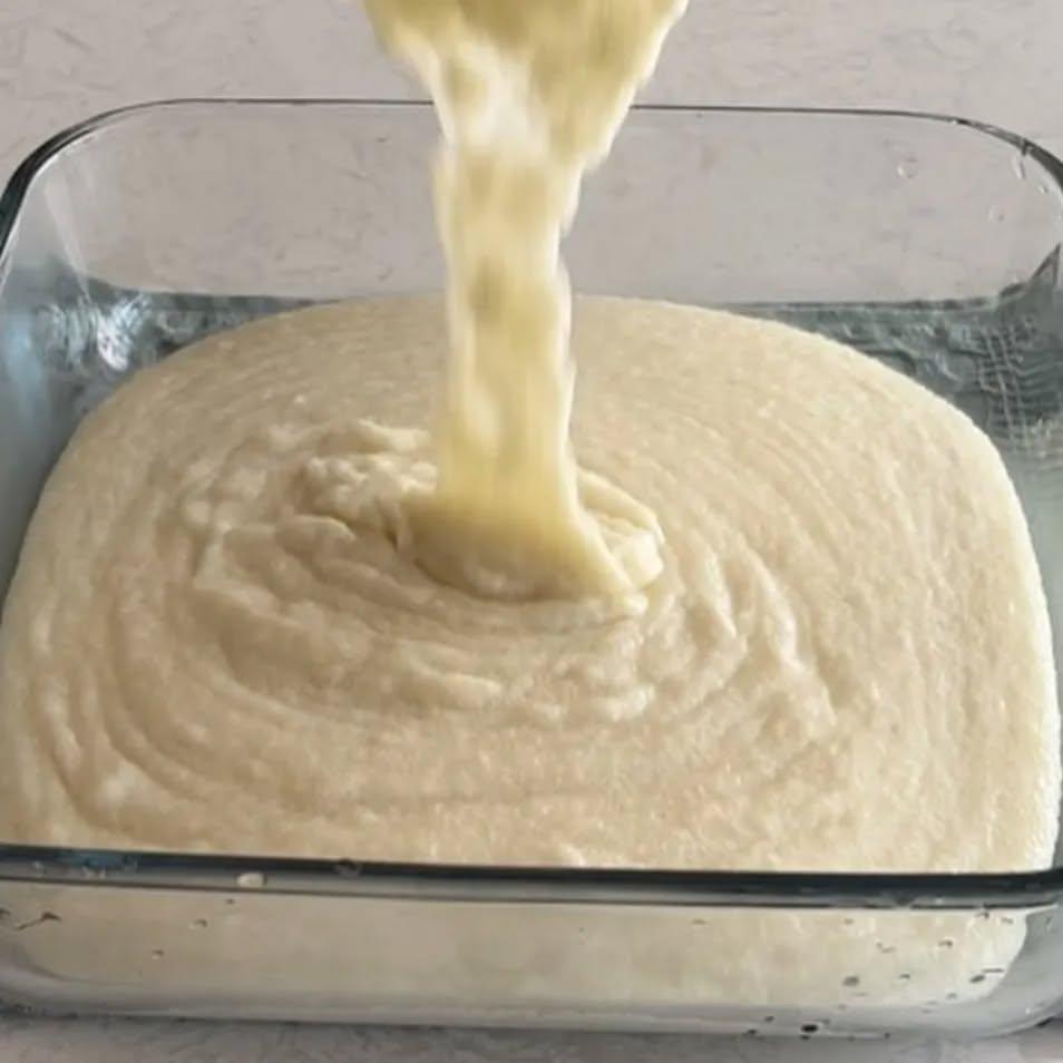Semolina Pudding with Chocolate Ganache