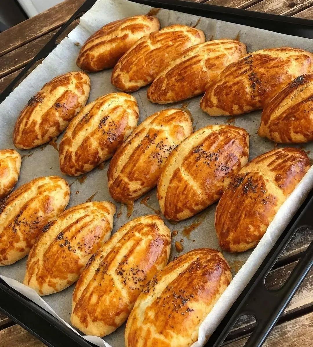 Cheese-Filled Turkish Pogaca