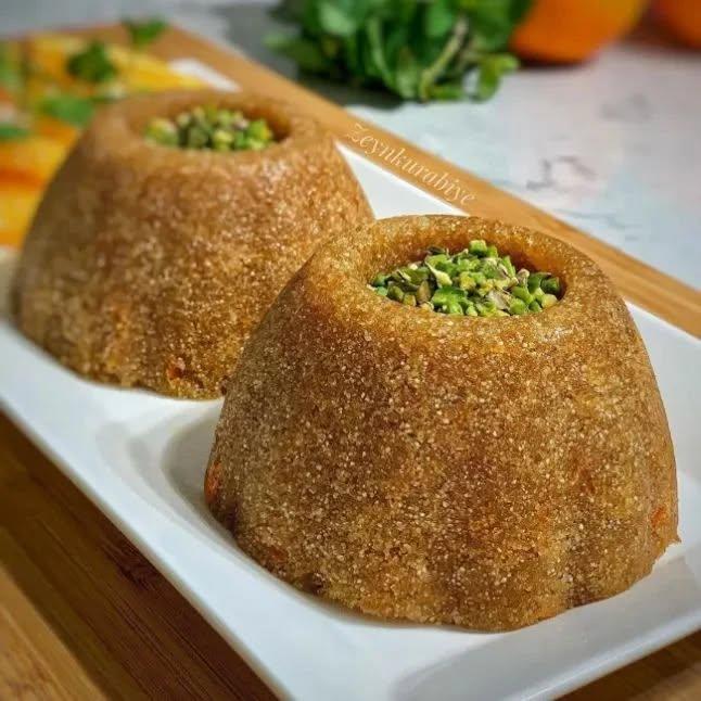 Orange Flavored Semolina Halva