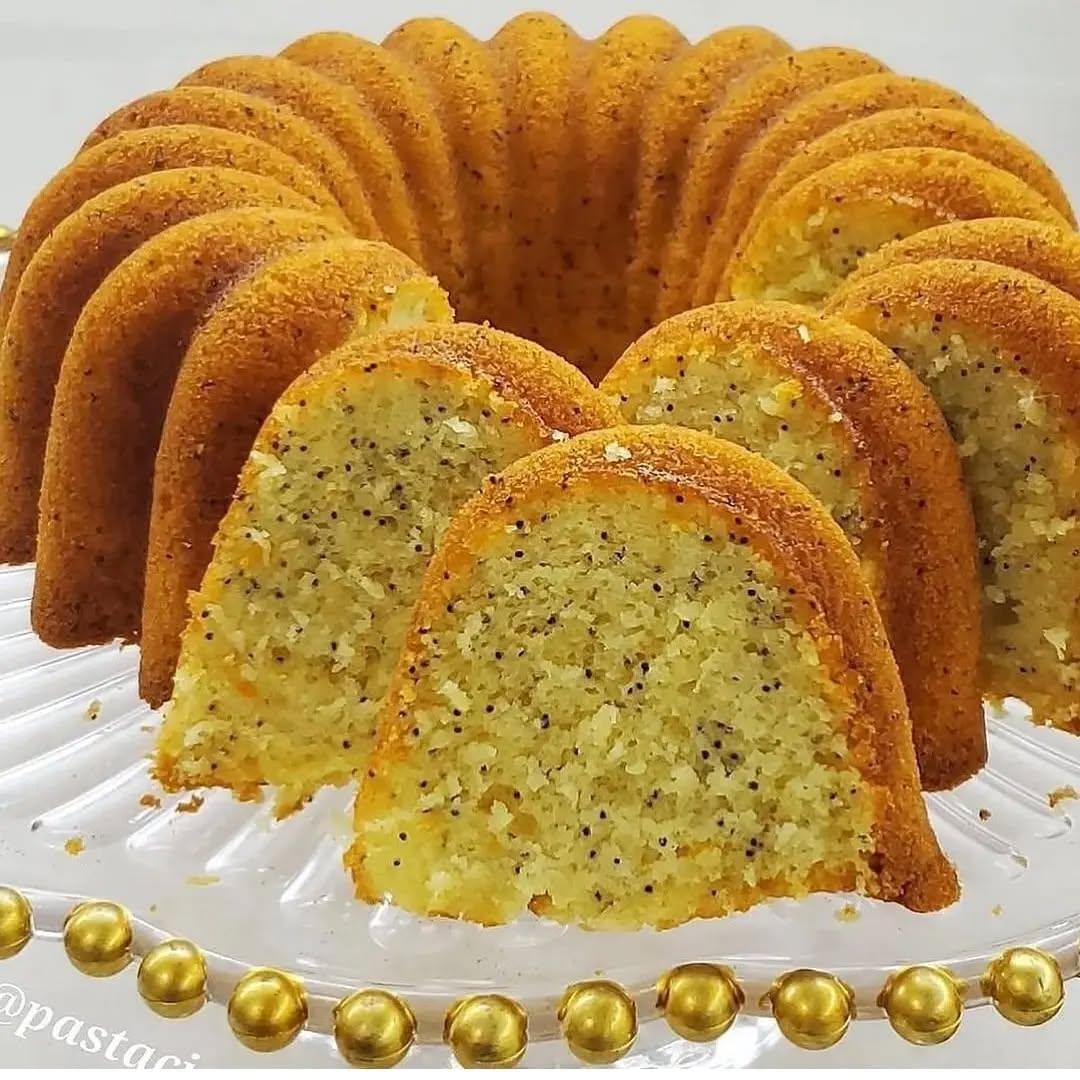 Orange Poppy Seed Cake