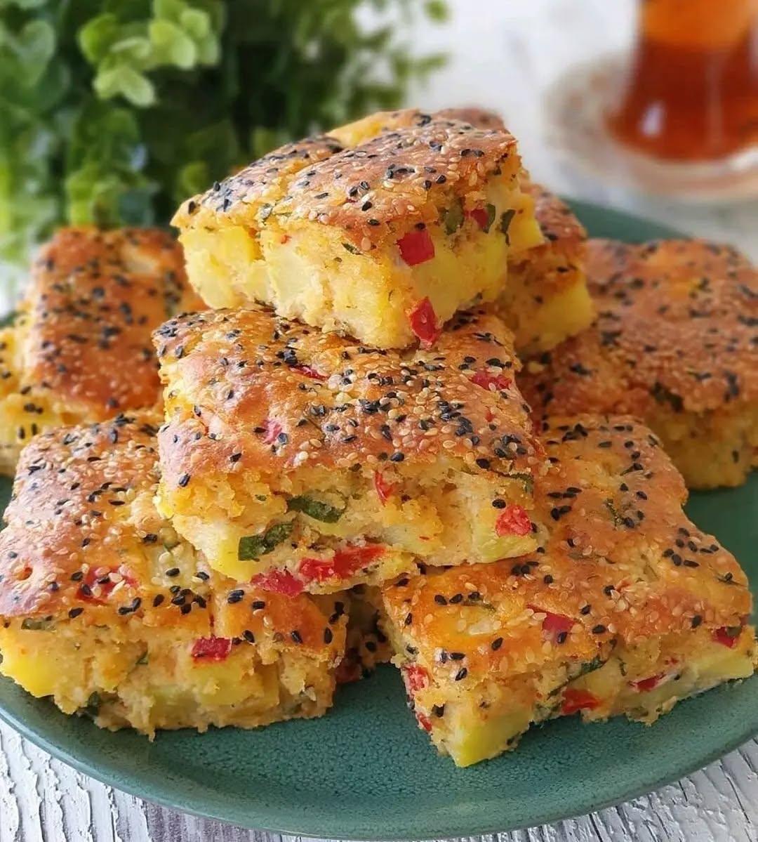 Turkish Savory Potato Cake