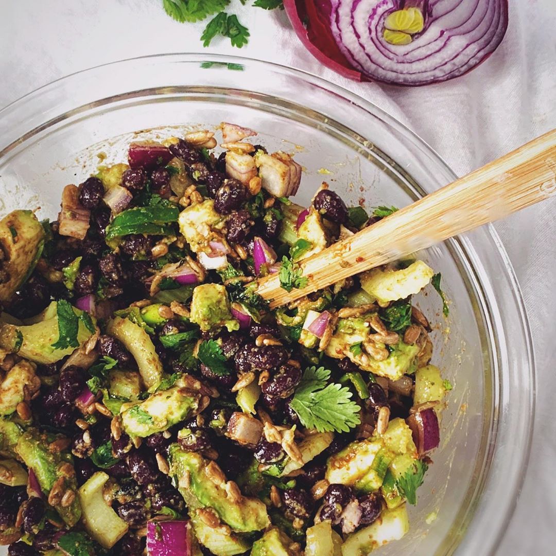 Avocado and Black Bean Salad