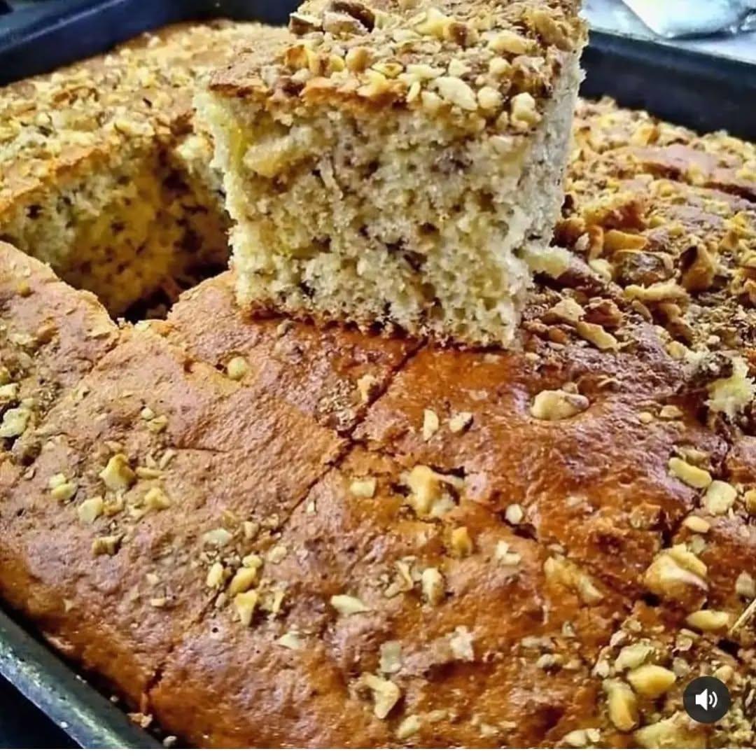Mom's Walnut Cinnamon Cake