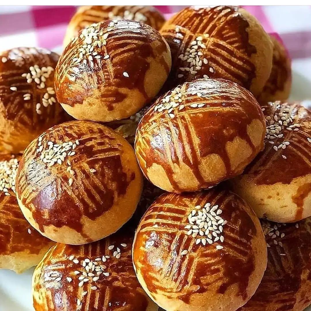 Soft Turkish Pogaça Buns