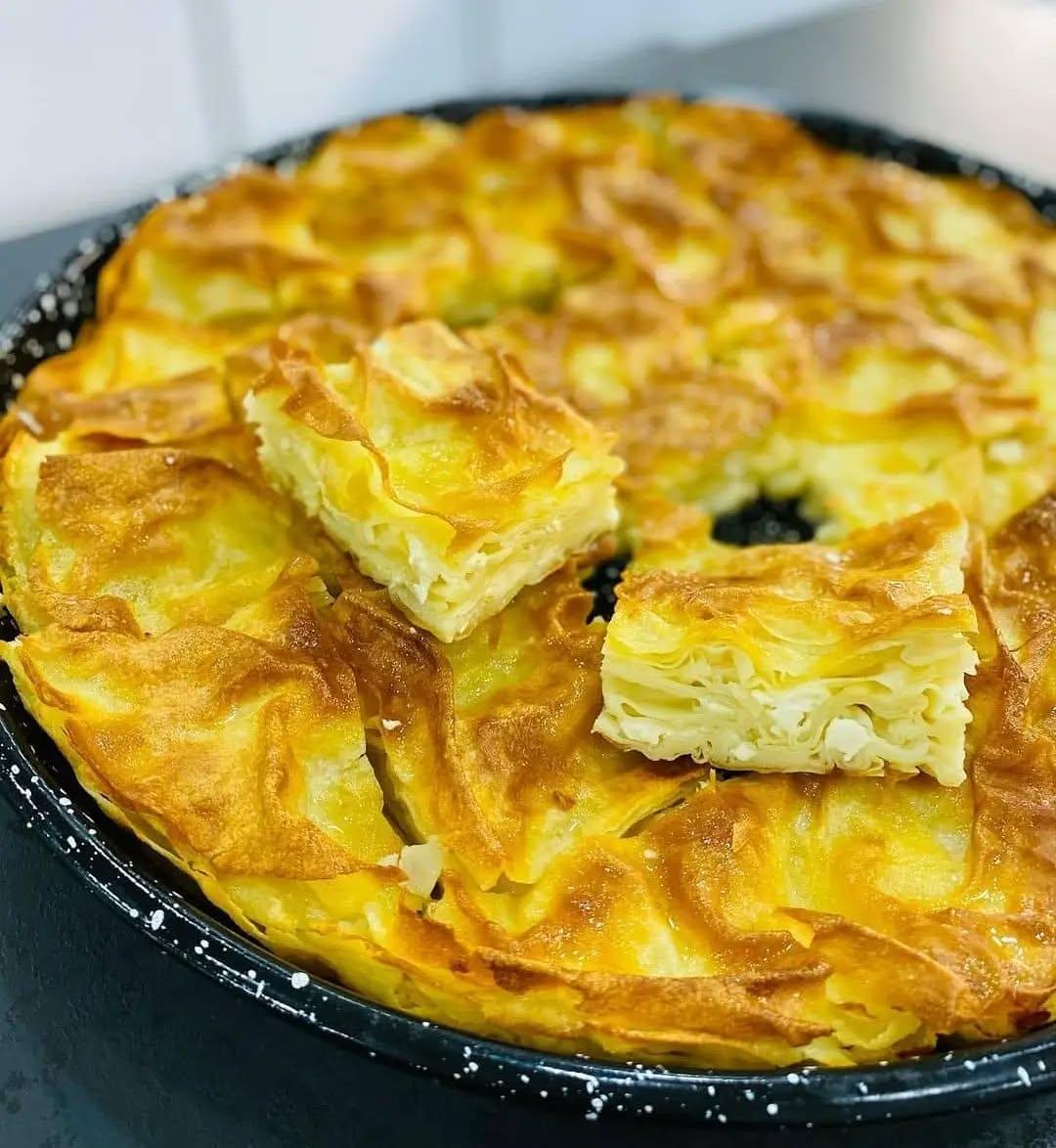 Traditional Turkish Water Borek