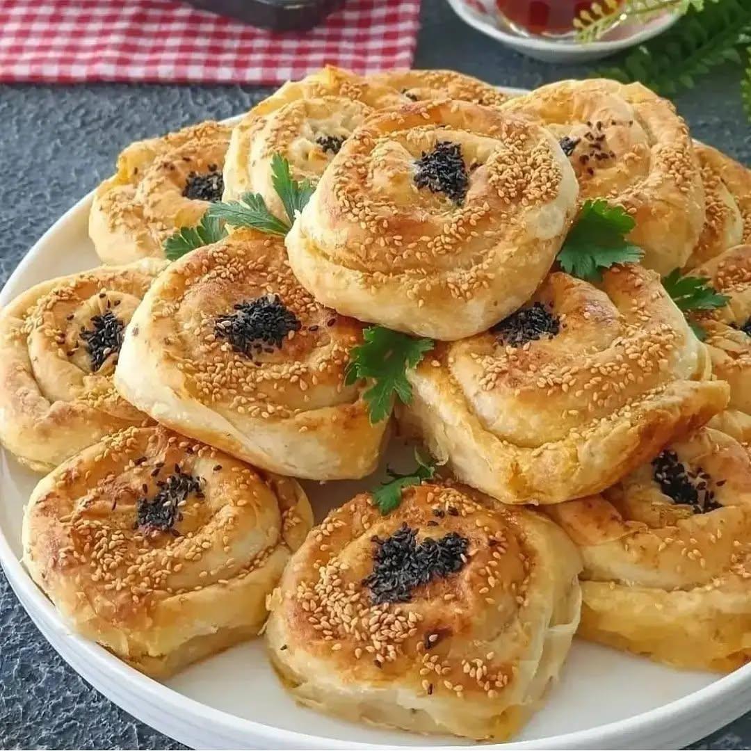 Rose-Shaped Potato Borek