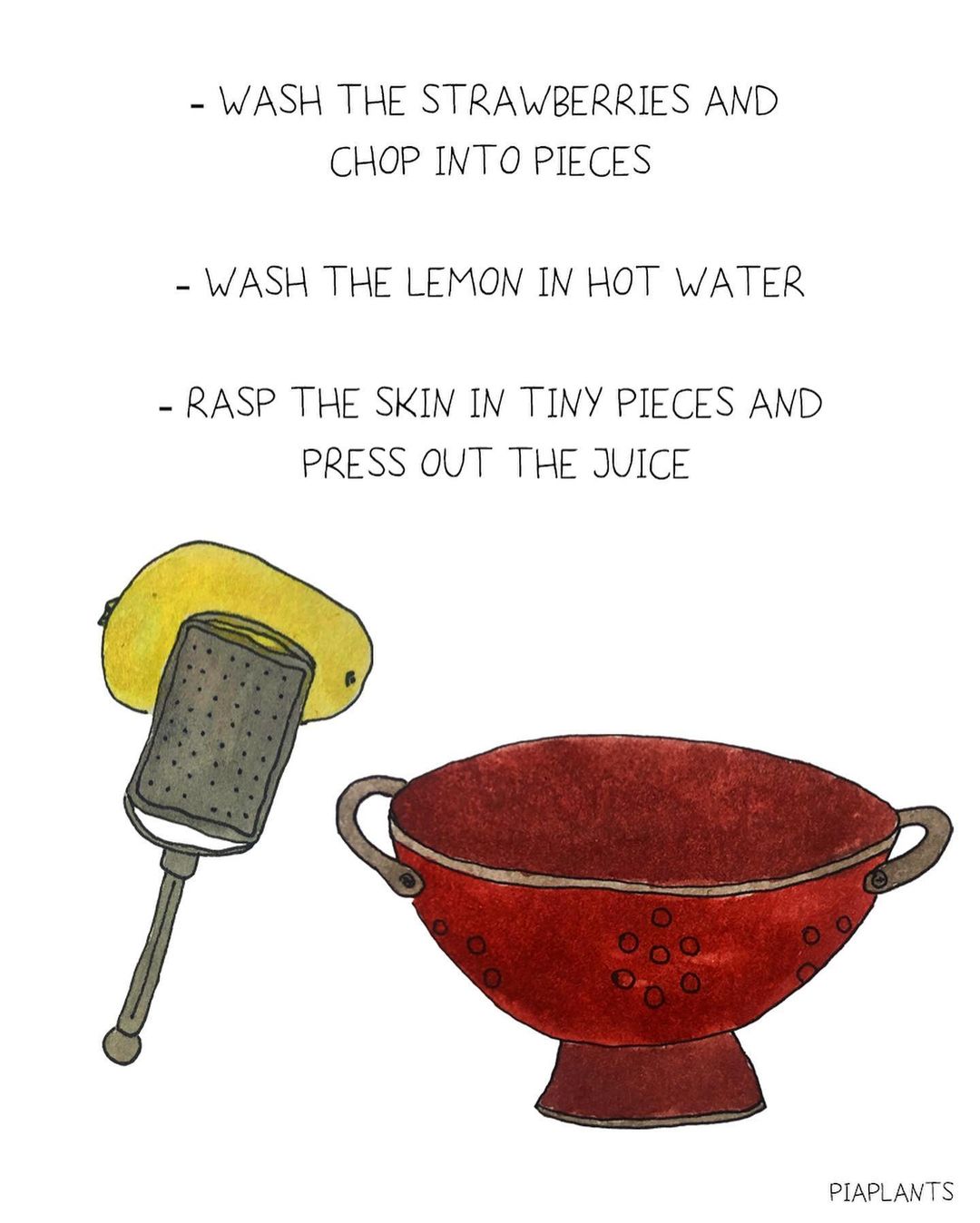 Homemade Strawberry Jam with Lemon Zest