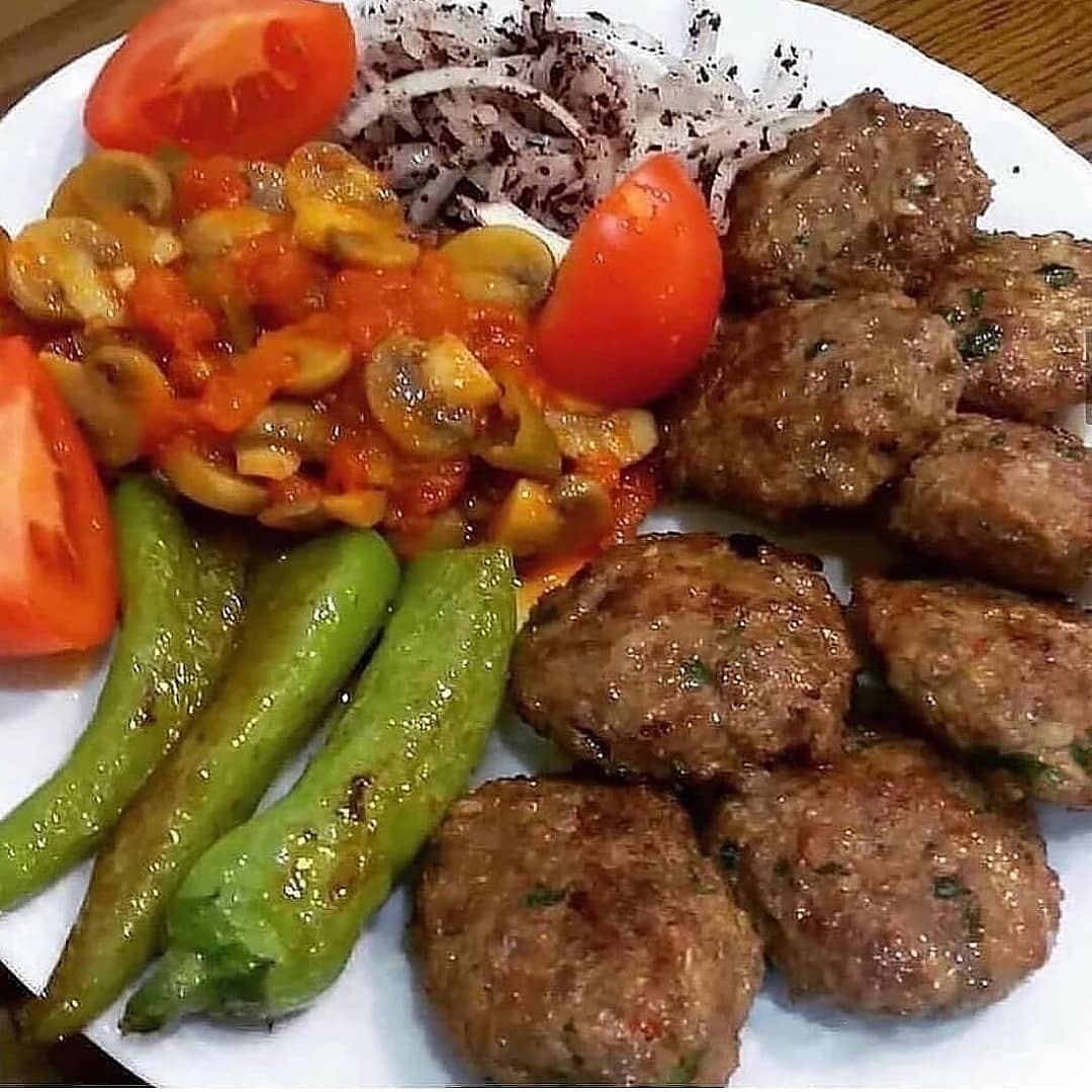 Homemade Turkish Grilled Meatballs