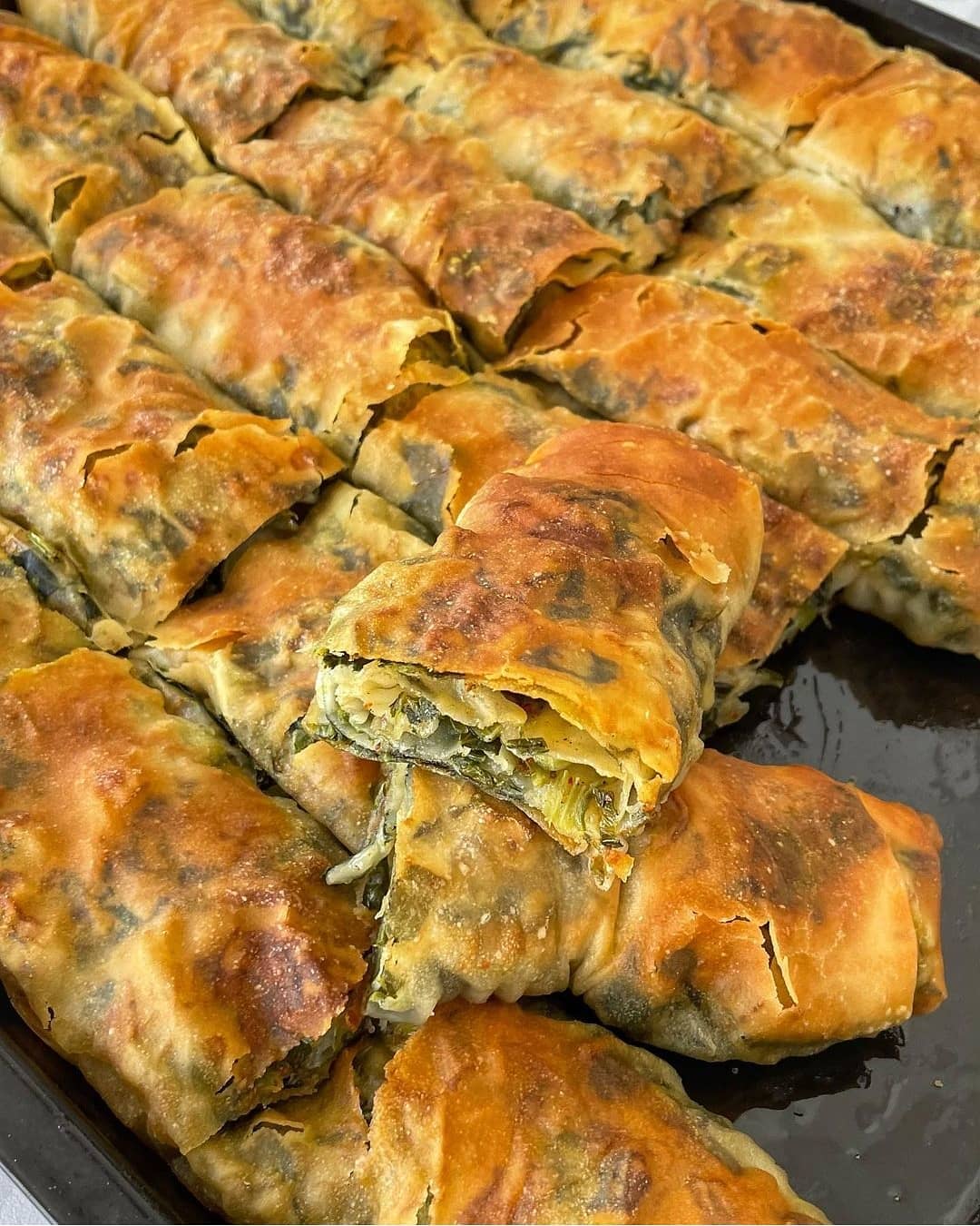 Spinach and Cheese Hand-Rolled Borek