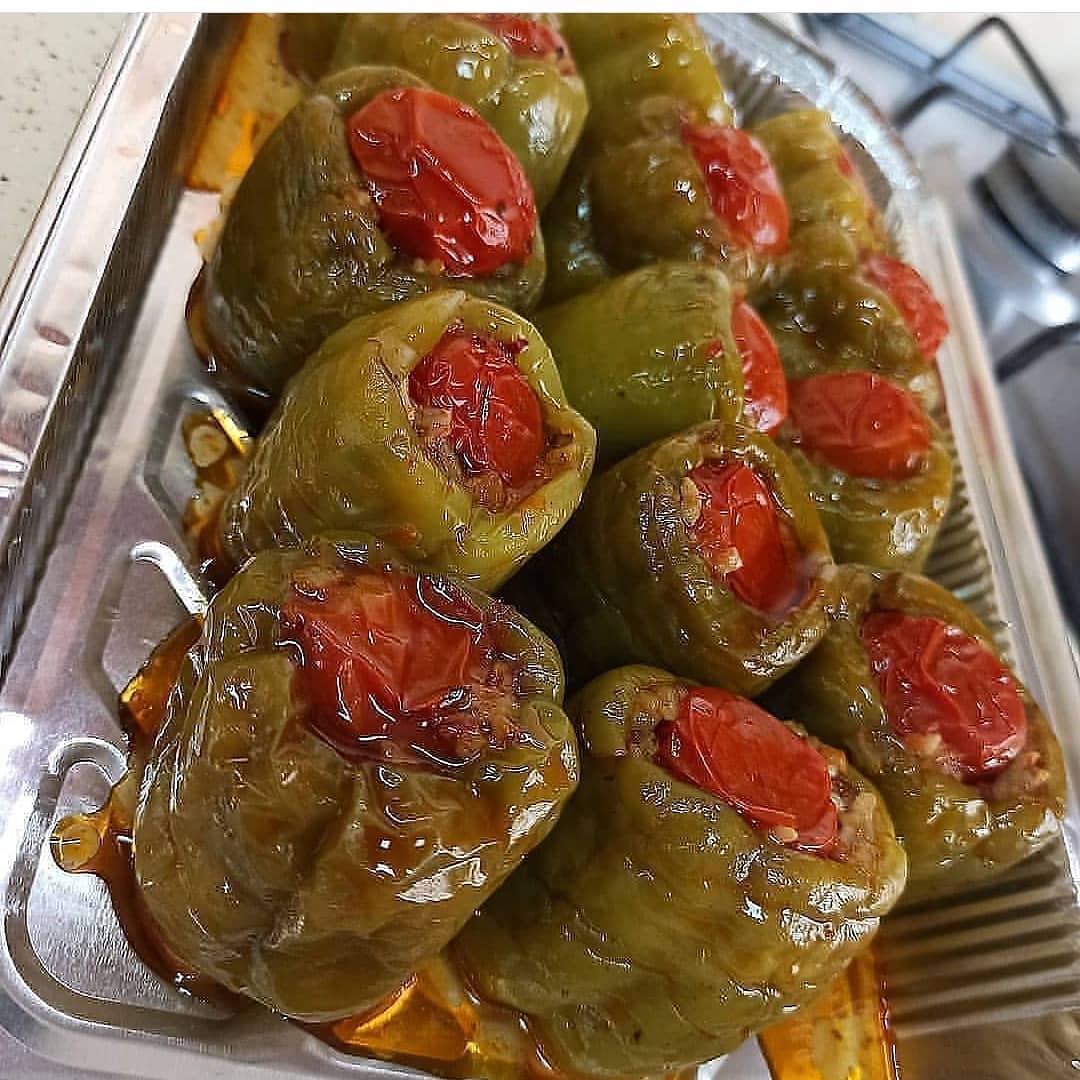Turkish Stuffed Peppers with Rice