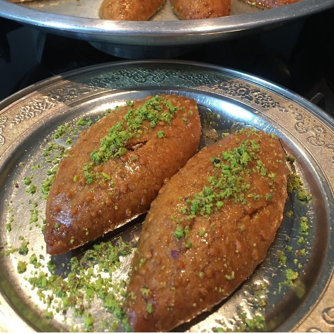 Traditional Turkish Kalburabastı Dessert