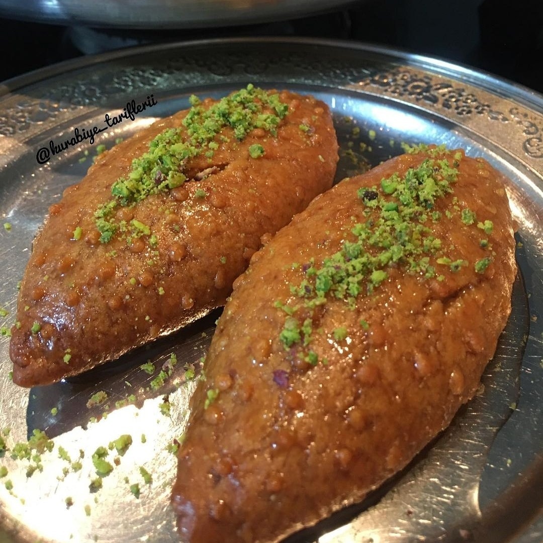 Traditional Turkish Kalburabastı Dessert