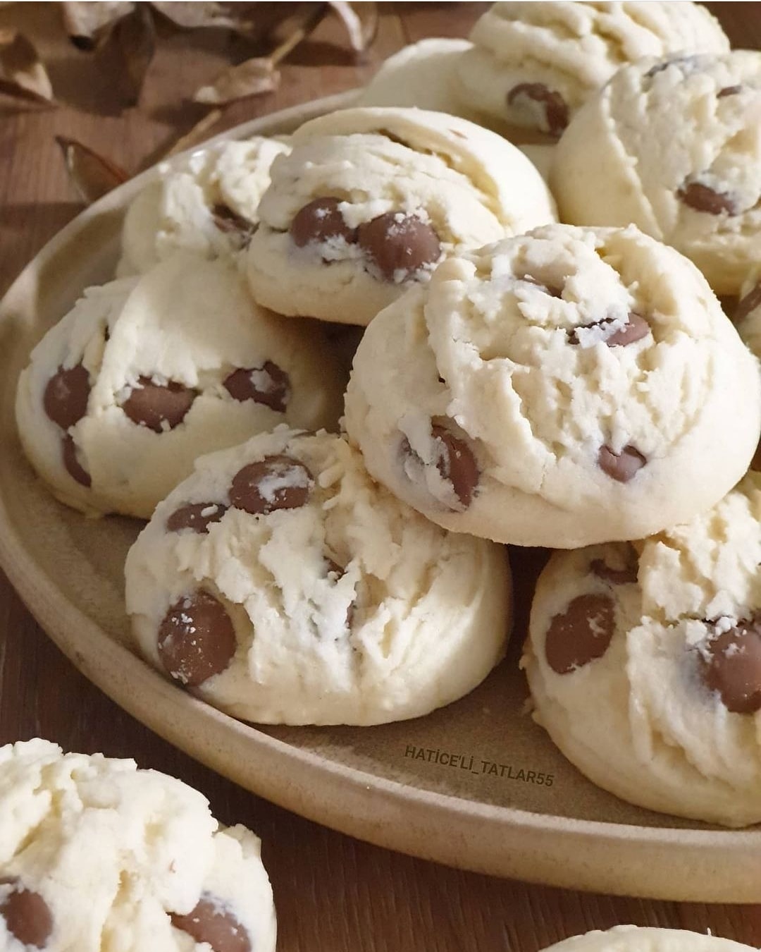 Crispy Ice Cream Cookies