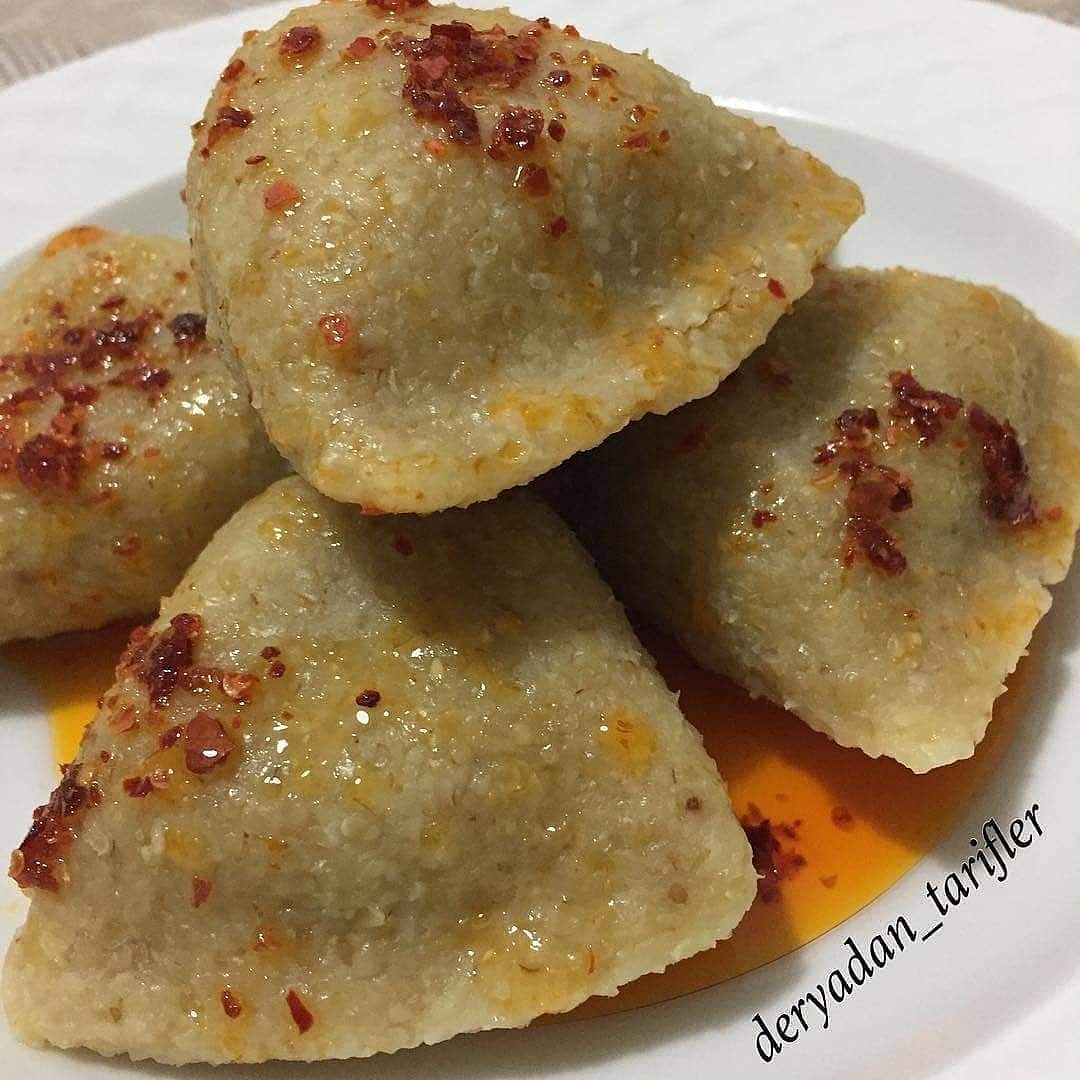Turkish Boiled Stuffed Köfte