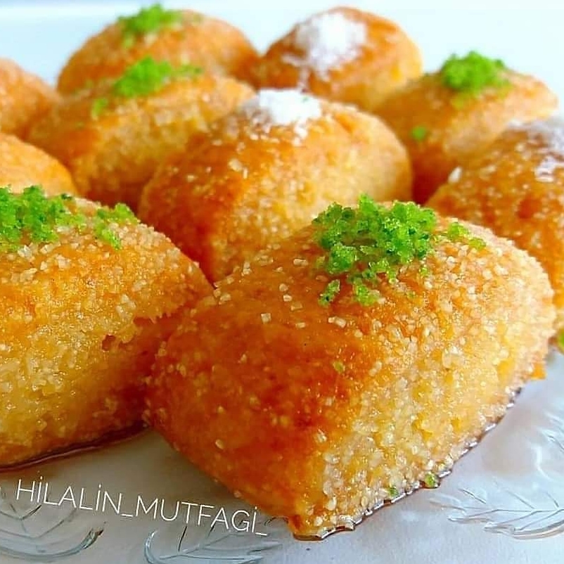 Turkish Semolina Cut Dessert