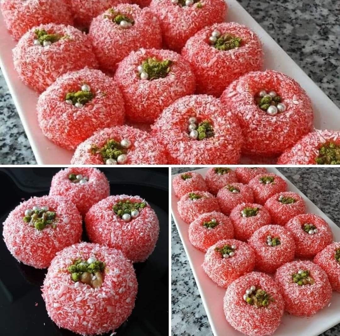 Homemade Pink Turkish Delight