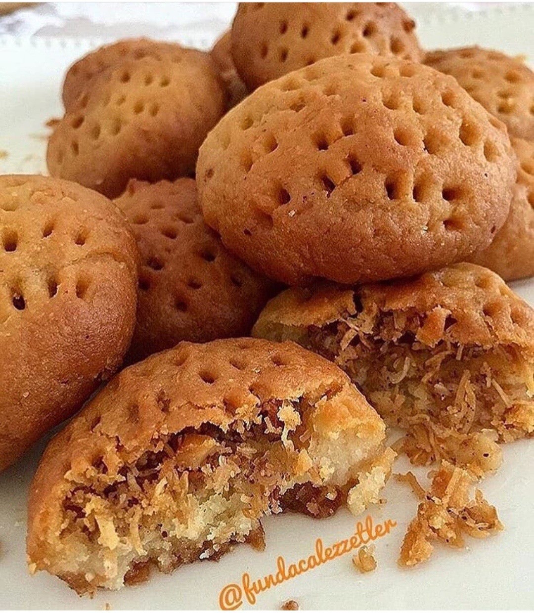 Turkish Kadayif Cookie Dessert
