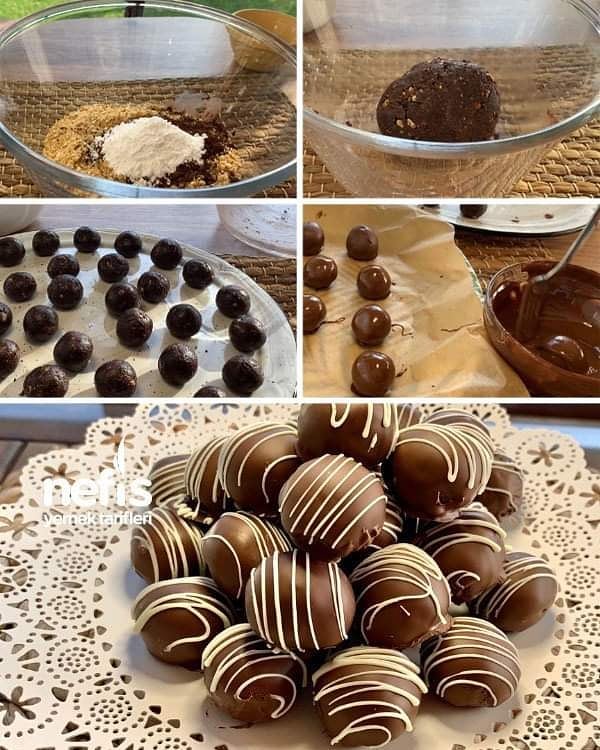 No-Bake Biscuit Treat Balls