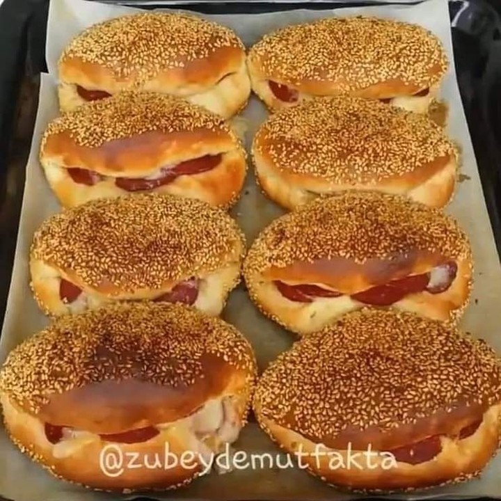 Turkish Cheese and Sausage Pastry
