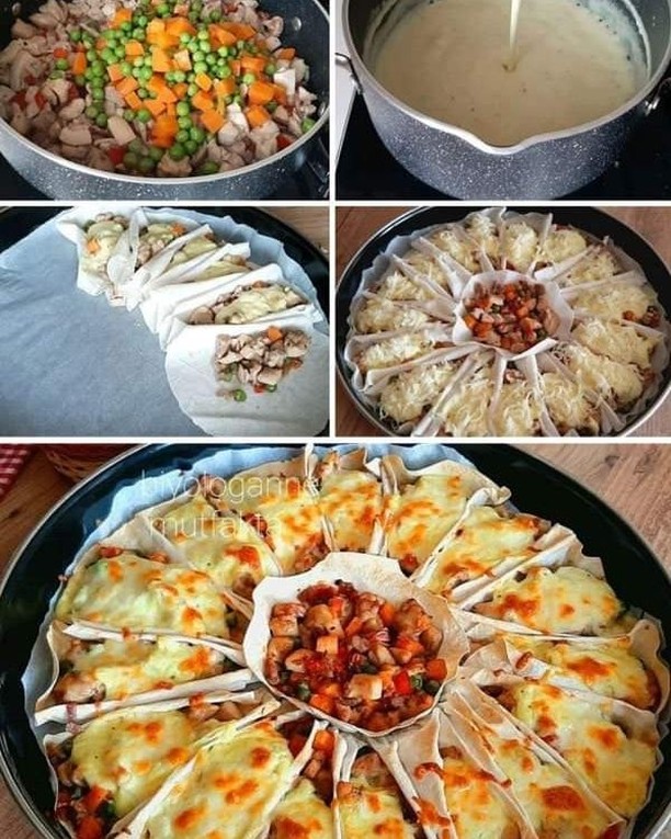 Oven-Baked Chicken with Phyllo Pastry