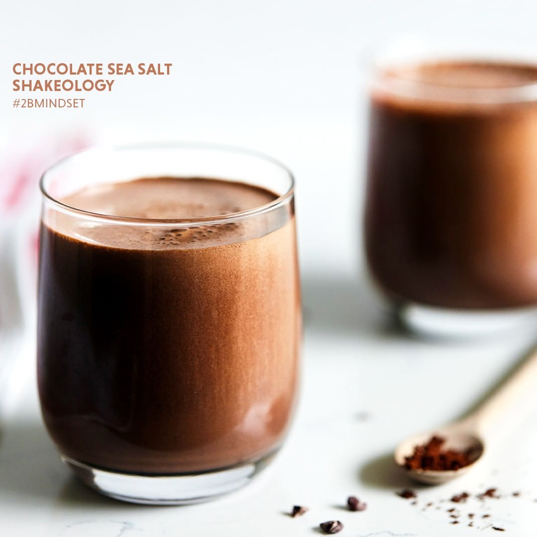 Chocolate Sea Salt Shake with Cacao Nibs