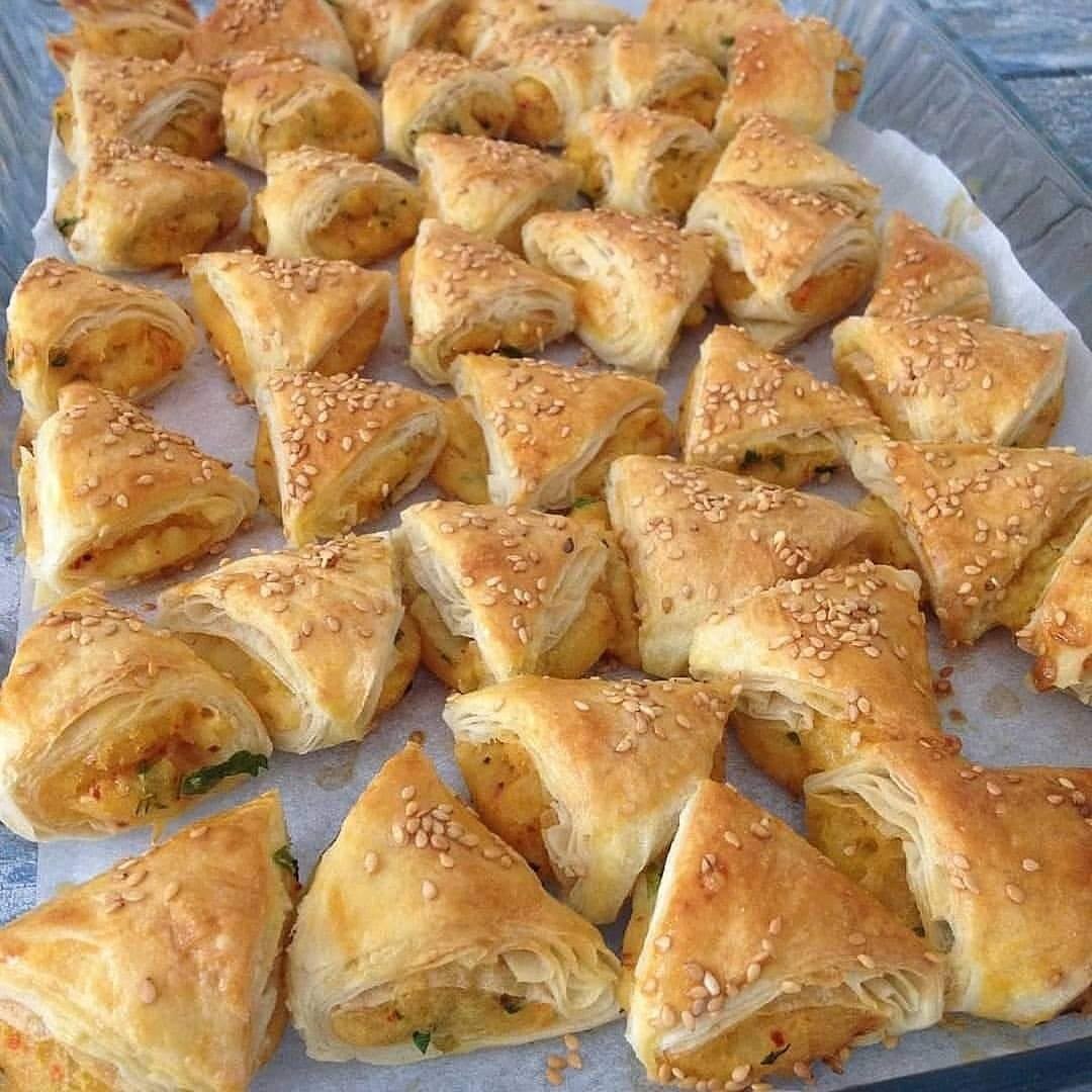 Muska Börek with Potato Filling