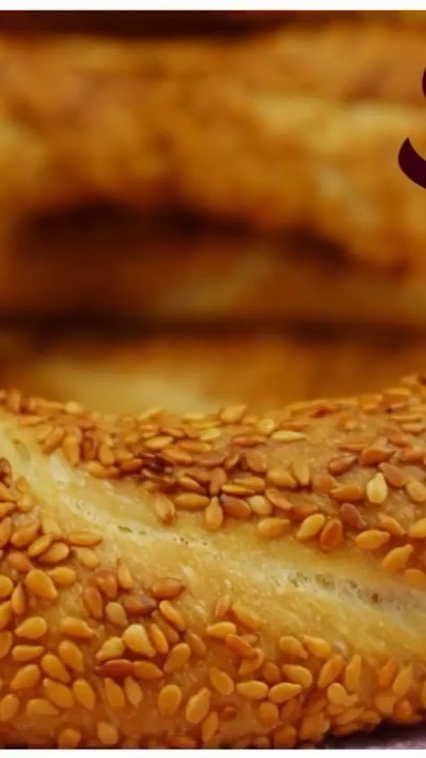 Authentic Turkish Simit Bread