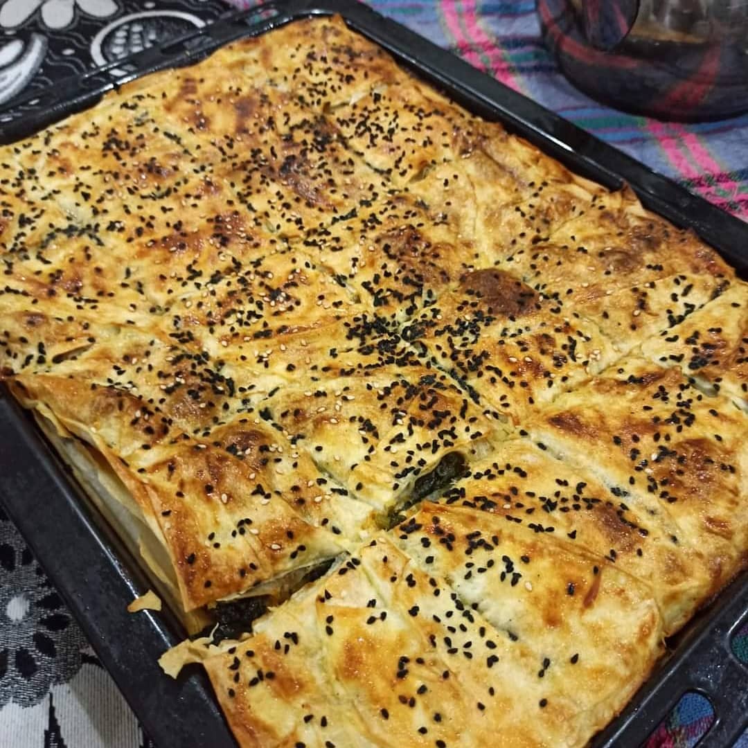 Spinach Börek with Ready-Made Phyllo