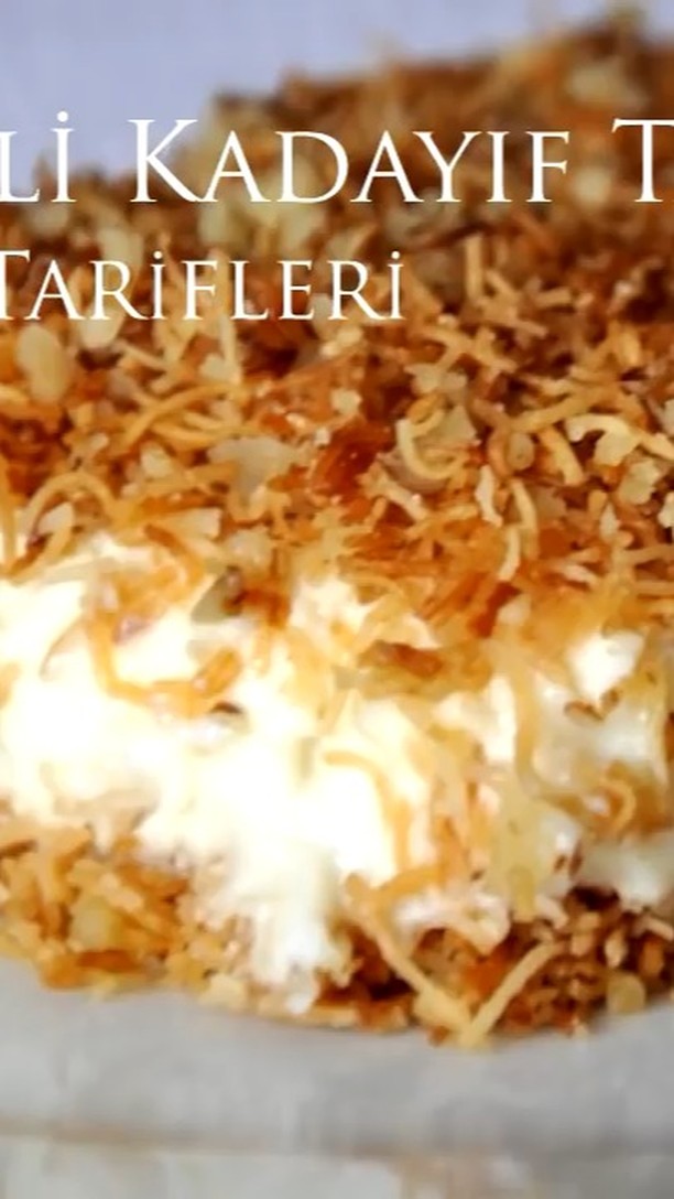 Muhallebi-Filled Kadayıf Dessert