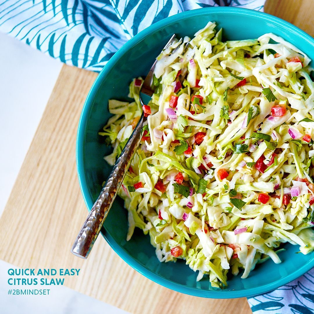 Quick and Easy Citrus Slaw