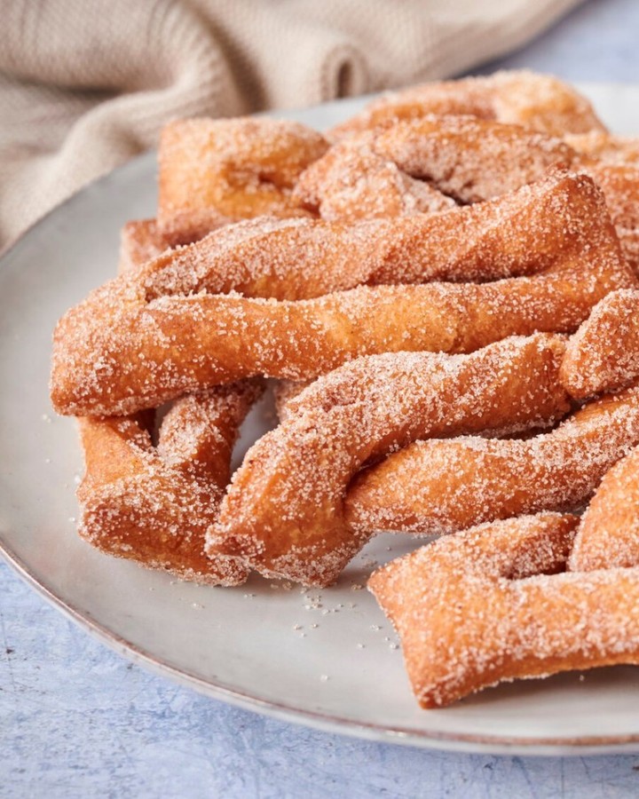 Austrian Twisted Cinnamon Sugar Fried Pastries
