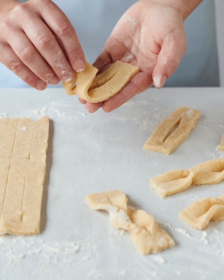 Austrian Twisted Cinnamon Sugar Fried Pastries