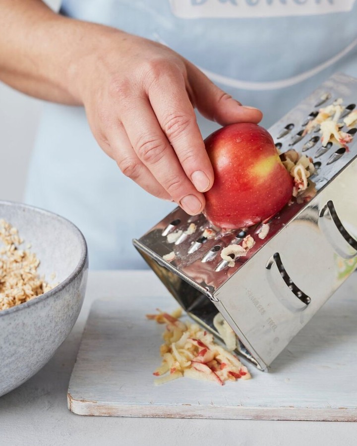 Overnight Swiss Bircher Muesli with Yogurt