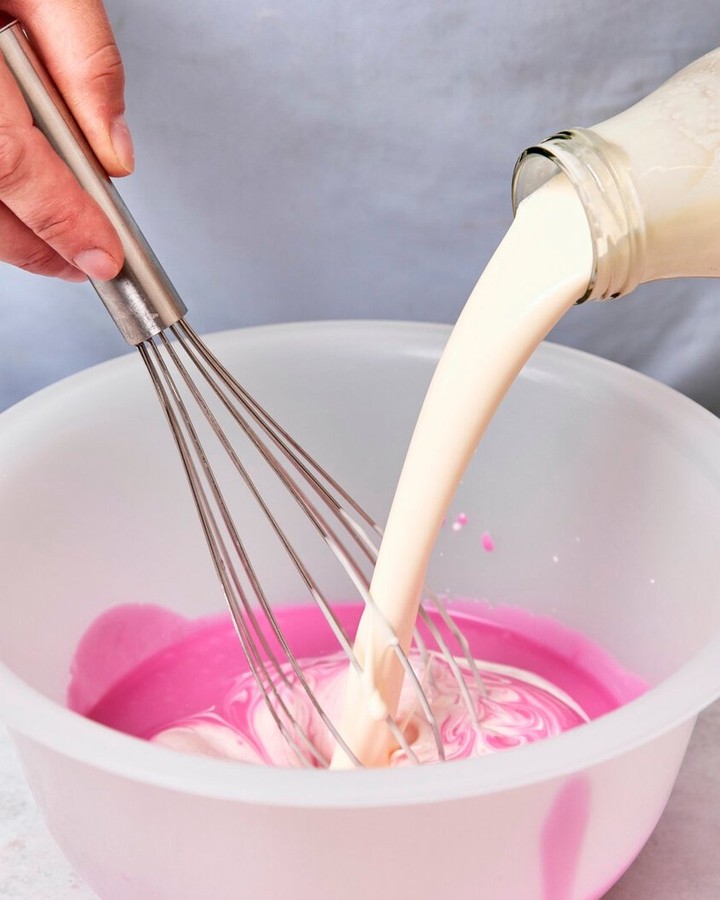 Summer Rose Ice Cream with Beetroot