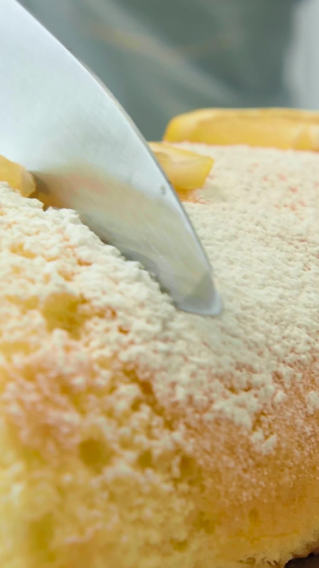 Lemon Swiss Roll with Yogurt Cream Filling