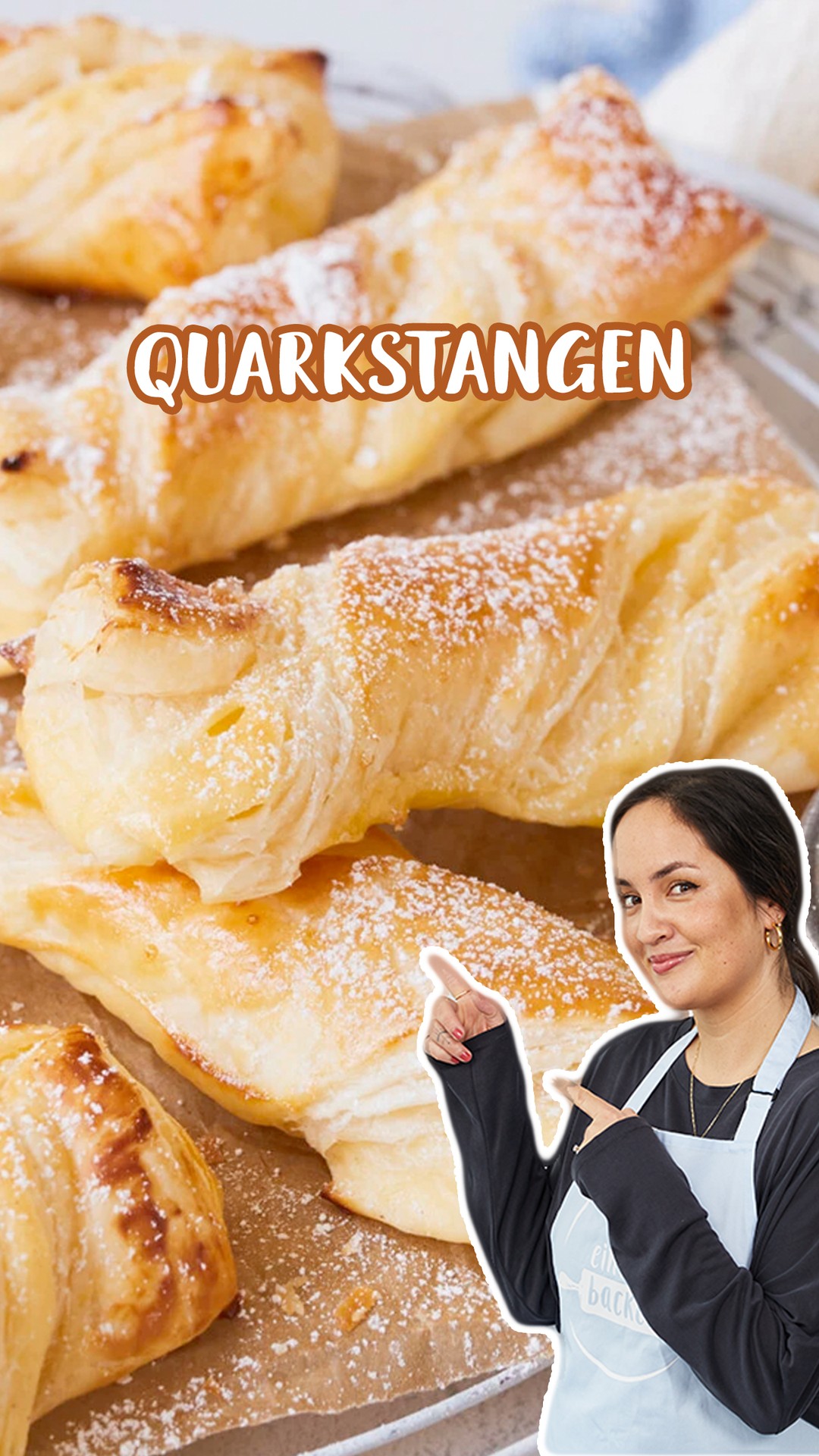 Quick German Quark Puff Pastry Sticks