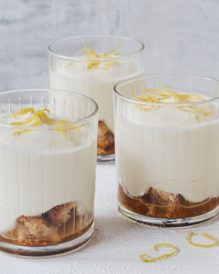 Summer Limoncello Dessert with Mascarpone Cream
