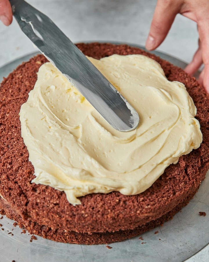 Malteser Chocolate Cake with Buttercream Ganache
